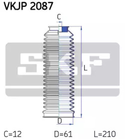 SKF VKJP 2087